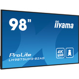iiyama LH9875UHS-B2AG, Pantalla de gran formato negro (mate)