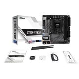 ASRock 90-MXBKE0-A0UAYZ, Placa base negro/Gris
