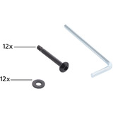 Alphacool NexXxoS HPE-45 Full Copper 80mm Triple, Radiador negro