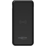 Ansmann Powerbank 10000 mAh PB218 wireless, Banco de potencia negro