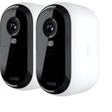 Arlo Essential 2K cámara para exteriores, Cámara de vigilancia blanco/Negro