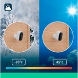 Arlo Essential 2K cámara para exteriores, Cámara de vigilancia blanco/Negro