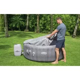 Bestway 60019 spa y jacuzzi Gris, Blanco 916 L Alrededor, Piscina gris claro, Gris, Blanco, 916 L, Alrededor, 6 personas(s), 40 °C, 2 °C/h