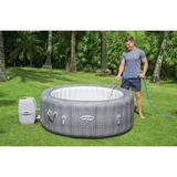 Bestway 60019 spa y jacuzzi Gris, Blanco 916 L Alrededor, Piscina gris claro, Gris, Blanco, 916 L, Alrededor, 6 personas(s), 40 °C, 2 °C/h
