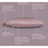 Beurer Heaty lavanda-lila, Almohadas eléctricas Lavanda