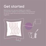 Beurer Heaty lavanda-lila, Almohadas eléctricas Lavanda