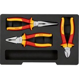 Bosch 1600A02NG0, Set de pinzas rojo/Amarillo