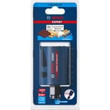 Bosch 2 608 900 463 sierra de corona Taladro 1 pieza(s) Sencillo, Taladro, Tableros de partículas, Ladrillo, Azulejo de cerámica, Madera blanda, Azul, 6 cm, 5,1 cm