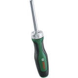 Bosch Destornillador de carraca con punta verde/Negro