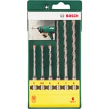Bosch Martillo perforador PBH 2100 RE + juego de accesorios de 4 piezas verde/Negro