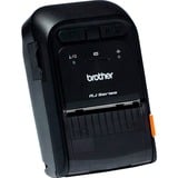 Brother RJ-2055WB inmpresora de cinta 203 x 203 DPI Negro, Impresora de tickets negro, 203 x 203 DPI, 16 MB, Bluetooth, 492 g, Negro