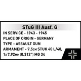 COBI Stug III Ausf. G, Juegos de construcción 