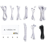 Chieftec Vega PPG-1000-CW unidad de fuente de alimentación 1000 W 24-pin ATX ATX Blanco, Fuente de alimentación de PC blanco, 1000 W, 100 - 240 V, 50/60 Hz, 12 A, 100 W, 1000 W