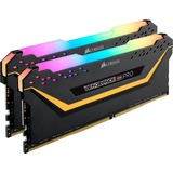 Corsair Vengeance CMW16GX4M2C3200C16-TUF módulo de memoria 16 GB 2 x 8 GB DDR4 3200 MHz, Memoria RAM negro, 16 GB, 2 x 8 GB, DDR4, 3200 MHz, 288-pin DIMM