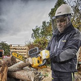 DEWALT DCM565N-XJ motosierra Negro, Amarillo, Motosierra eléctrica amarillo/Negro, 30 cm, 7,68 m/s, Negro, Amarillo, 0,14 L, Batería, 5 Ah