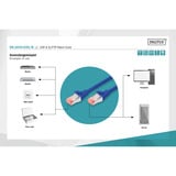 Digitus Cable de parche CAT 6 S/FTP 3m negro