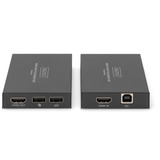 Digitus DS-55507, Alargador de HDMI negro