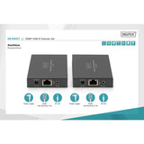 Digitus DS-55507, Alargador de HDMI negro