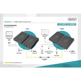 Digitus DS-55507, Alargador de HDMI negro