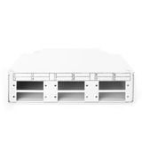 Digitus Distribución LWL para riel DIN, Patch Panel gris claro