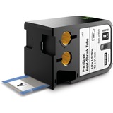 Dymo Tubo termorretráctil de tamaño predefinido, Tubo termoretráctil para etiquetas Negro sobre blanco, 65 pieza(s), Negro, Transferencia térmica, Bélgica, UL 224
