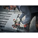 EINHELL Amoladora angular inalámbrica profesional AXXIO 18/125, 18 Voltios rojo/Negro