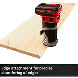 EINHELL Fresadora de bordes profesional a batería TP-ET 18 Li BL - Solo, 18 Voltios 
