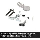 EINHELL Fresadora de bordes profesional a batería TP-ET 18 Li BL - Solo, 18 Voltios 