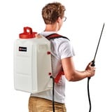 EINHELL Pulverizador a presión con batería Power X-Change GE-WS 18/150 Li-Solo, 18 Voltios, Bomba & Pulverizador a presión gris/Rojo