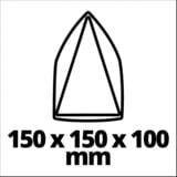 EINHELL TE-OS 18/150 Li-Solo, Lijadora múltiple rojo/Negro