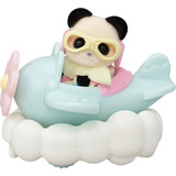 EPOCH Sylvanian Families - Set de juego parque de atracciones Viaje en tren, Juegos de construcción 