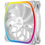 Enermax SquA RGB White Carcasa del ordenador Ventilador 12 cm Blanco blanco, Ventilador, 12 cm, 1500 RPM, 23 dB, 68,27 cfm, 115,99 m³/h