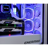 Enermax SquA RGB White Carcasa del ordenador Ventilador 12 cm Blanco blanco, Ventilador, 12 cm, 1500 RPM, 23 dB, 68,27 cfm, 115,99 m³/h