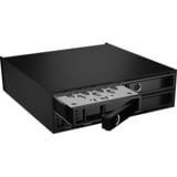 ICY BOX IB-2242U2K, Bastidor de instalación negro