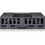 Icy Dock flexiDOCK MB024SP-B, Chasis intercambiable negro