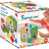Jumbo Elephant cube juguete de habilidad motora, Juego de destreza 1 año(s), Madera, Multicolor