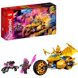 LEGO 71768 NINJAGO Moto del Dragón Dorado de Jay, Juguete de Acción Ninja, Juegos de construcción Juguete de Acción Ninja, Juego de construcción, 7 año(s), Plástico, 137 pieza(s), 257 g