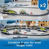 LEGO City 60337 Tren de Pasajeros de Alta Velocidad, Juguete Teledirigido, Juegos de construcción Juguete Teledirigido, Juego de construcción, 7 año(s), Plástico, 764 pieza(s), 2,25 kg