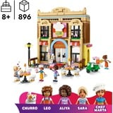 LEGO Friends Restaurante y Escuela de Cocina, Juegos de construcción Juego de construcción, 8 año(s), Plástico, 896 pieza(s), 1,31 kg