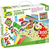 LENA 42629 juguete de arte y manualidades Kit de manualidades para niños, 5 año(s), Multicolor, 800 pieza(s)