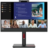 Lenovo ThinkVision T24v-30 pantalla para PC 60,5 cm (23.8") 1920 x 1080 Pixeles Full HD LED Negro, Monitor LED negro, 60,5 cm (23.8"), 1920 x 1080 Pixeles, Full HD, LED, 6 ms, Negro