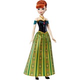 Mattel Anna Muñecas, Muñecos Disney Frozen Anna, Muñeca fashion, Femenino, 3 año(s), Niño/niña, Sonoro, Oro, Verde, Rojo