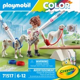 PLAYMOBIL Color Entrenamiento para perros, Juegos de construcción 