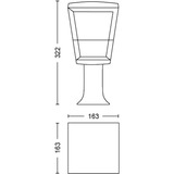 Philips 915005732501, Luz de LED negro