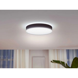 Philips Hue Lámpara de techo White Ambiance Enrave L, Luz de LED negro