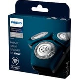 Philips Shaver series 7000, 5000 SH71/50 Sustitución de los cabezales de afeitado, Cabezal de afeitado plateado, 5000 SH71/50 Sustitución de los cabezales de afeitado, Cabezal para afeitado, 3 cabezal(es), Plata, Philips, Series 7000, 5000