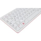 Raspberry Pi Foundation teclado oficial Raspberry Pi blanco/Rojo