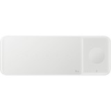 SAMSUNG Wireless Charger Trio Blanco Interior, Estación de carga blanco, Interior, USB, Cargador inalámbrico, Blanco