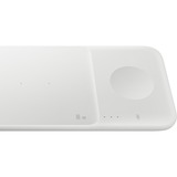 SAMSUNG Wireless Charger Trio Blanco Interior, Estación de carga blanco, Interior, USB, Cargador inalámbrico, Blanco