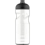 SIGG 6026.30, Botella de agua transparente/blanco